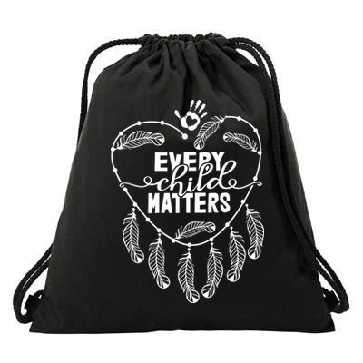 Every Child Matters Orange Day Drawstring Bag