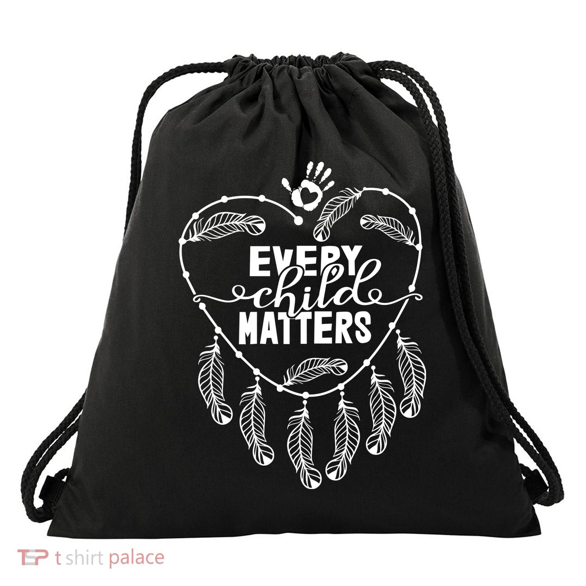 Every Child Matters Orange Day Drawstring Bag