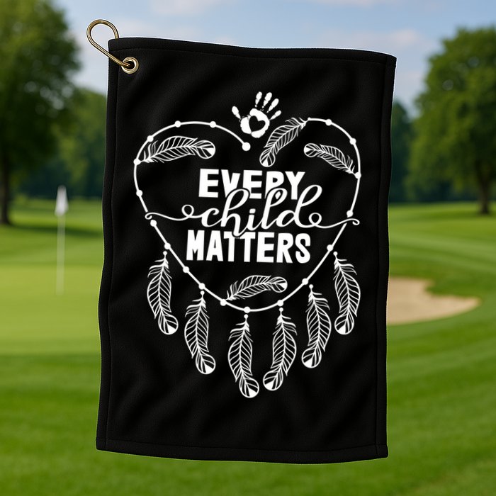 Every Child Matters Orange Day Golf Towel
