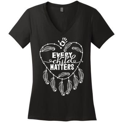 Every Child Matters Orange Day Women's V-Neck T-Shirt