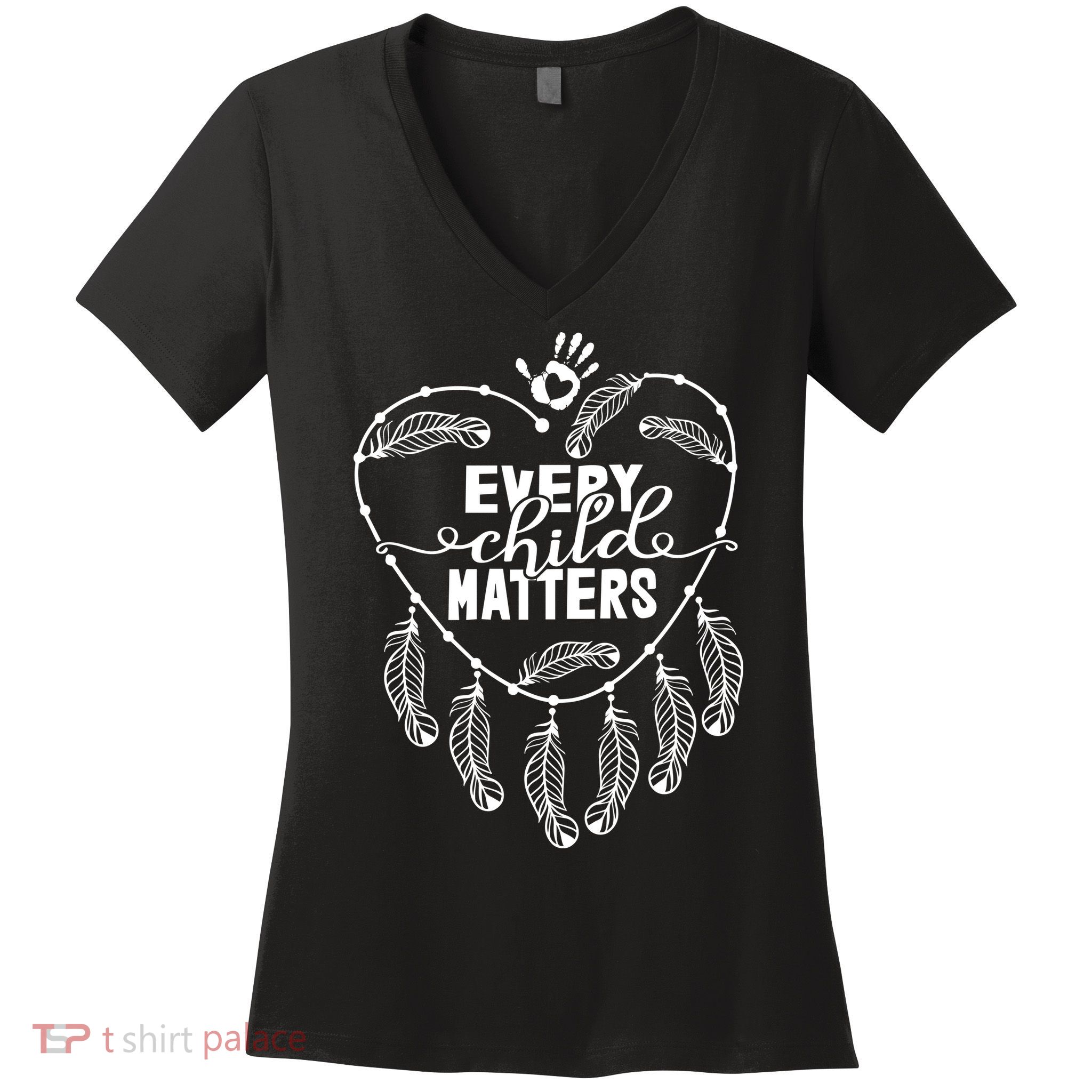 Every Child Matters Orange Day Women's V-Neck T-Shirt