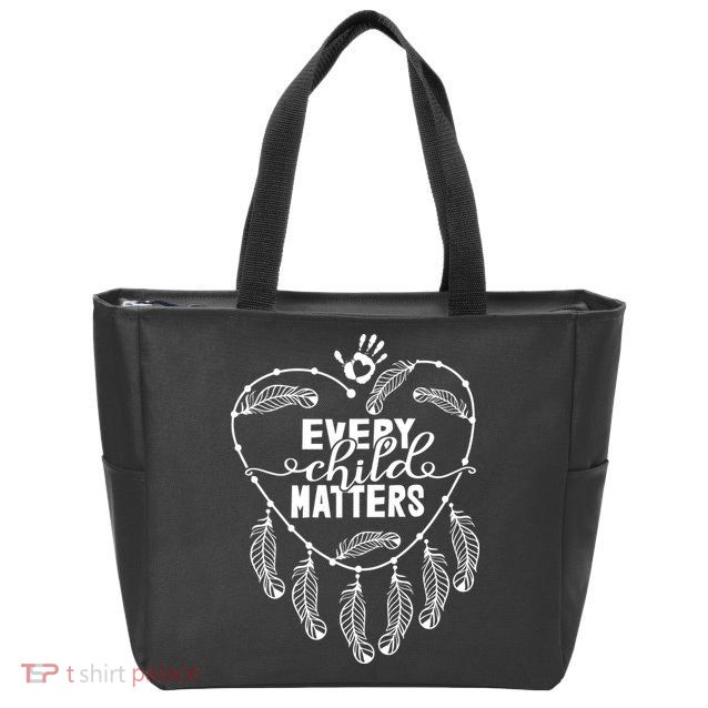 Every Child Matters Orange Day Zip Tote Bag