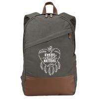 Every Child Matters Orange Day Cotton Canvas Backpack