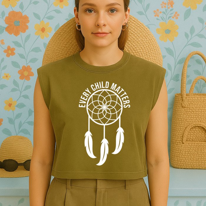 Every Child Matters Orange Day Garment-Dyed Women's Muscle Tee