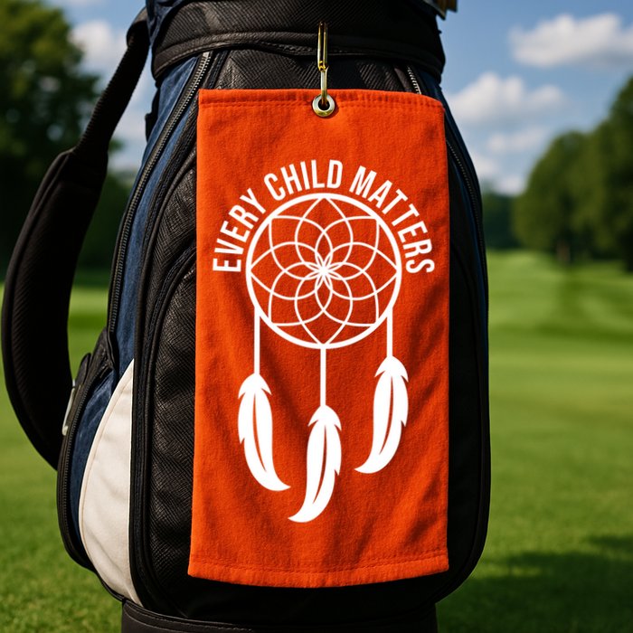 Every Child Matters Orange Day Golf Towel