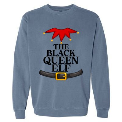 Elf Costume Matching Group The Black Queen Elf Christmas Meaningful Gift Garment-Dyed Sweatshirt