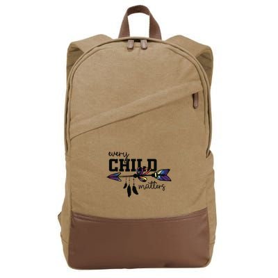 Every Child Matter Funny Cotton Canvas Backpack