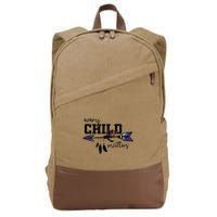 Every Child Matter Funny Cotton Canvas Backpack