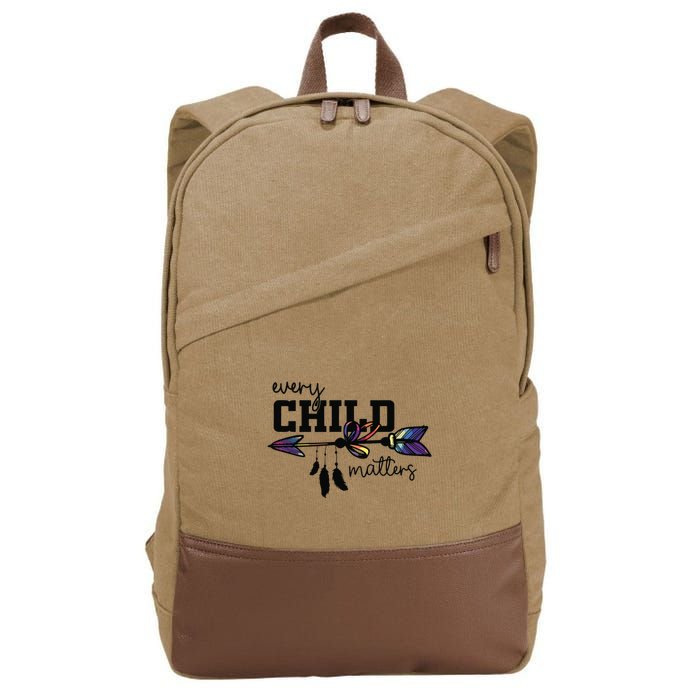 Every Child Matter Funny Cotton Canvas Backpack