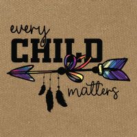 Every Child Matter Funny Cotton Canvas Backpack