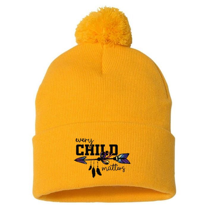 Every Child Matter Funny Pom Pom 12in Knit Beanie