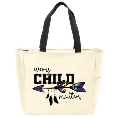 Every Child Matter Funny Zip Tote Bag