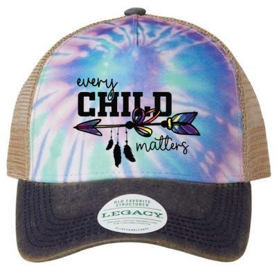 Every Child Matter Funny Legacy Tie Dye Trucker Hat