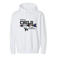 Every Child Matter Funny Garment-Dyed Fleece Hoodie