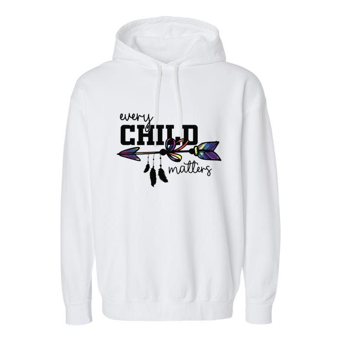 Every Child Matter Funny Garment-Dyed Fleece Hoodie