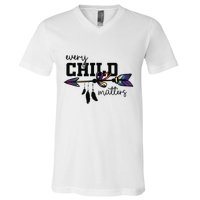 Every Child Matter Funny V-Neck T-Shirt