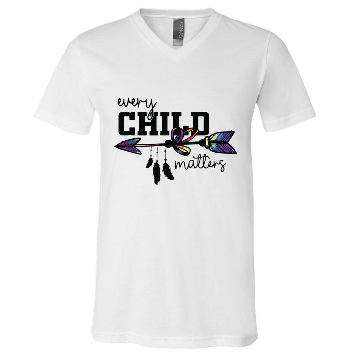 Every Child Matter Funny V-Neck T-Shirt