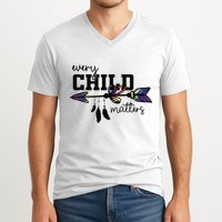 Every Child Matter Funny V-Neck T-Shirt
