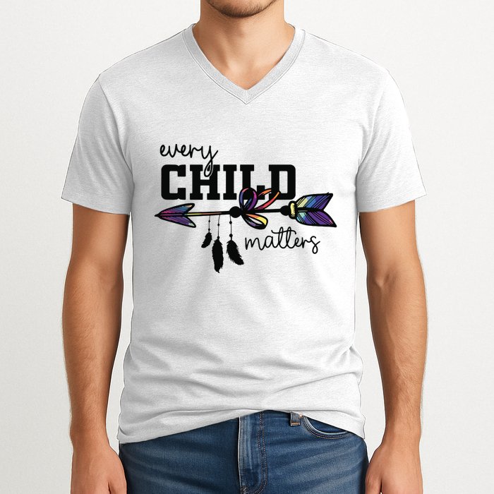 Every Child Matter Funny V-Neck T-Shirt