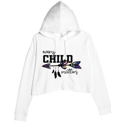 Every Child Matter Funny Crop Fleece Hoodie