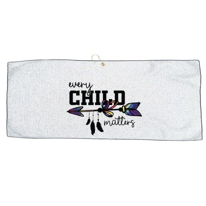 Every Child Matter Funny Large Microfiber Waffle Golf Towel