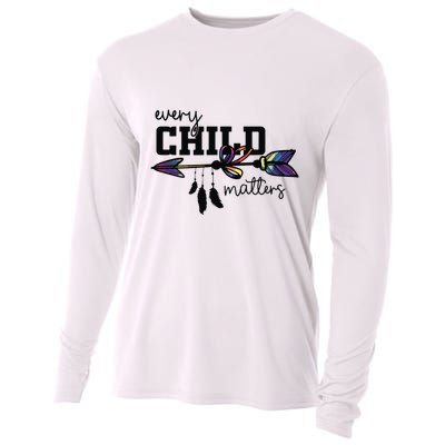 Every Child Matter Funny Cooling Performance Long Sleeve Crew