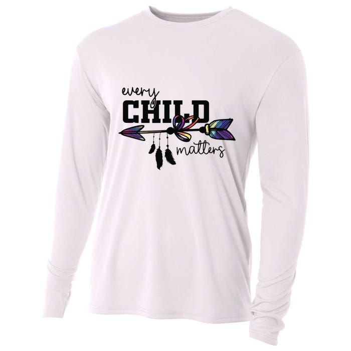 Every Child Matter Funny Cooling Performance Long Sleeve Crew