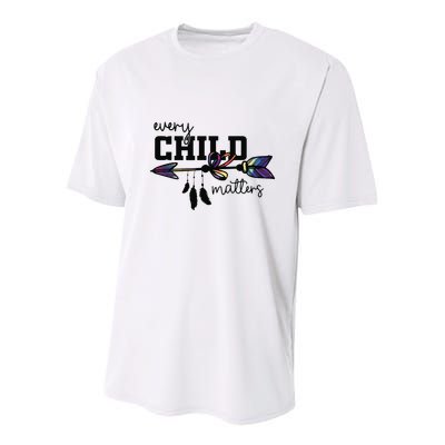 Every Child Matter Funny Youth Performance Sprint T-Shirt