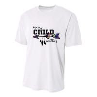 Every Child Matter Funny Youth Performance Sprint T-Shirt