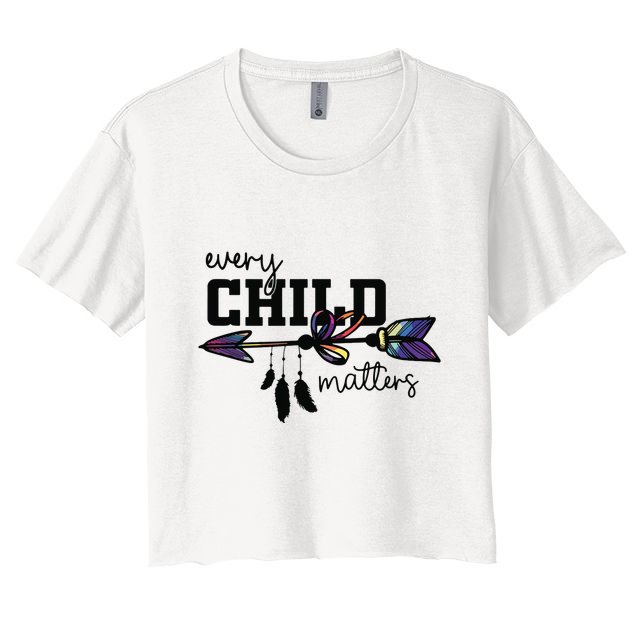 Every Child Matter Funny Crop Top