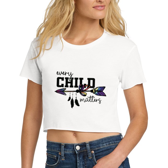 Every Child Matter Funny Crop Top