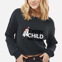 Every Child Matters Cropped Pullover Crew