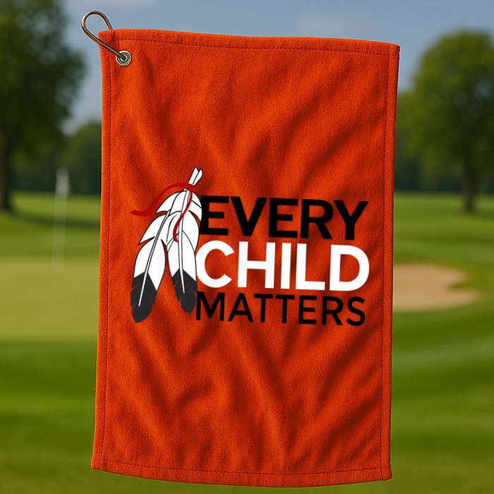 Every Child Matters Golf Towel