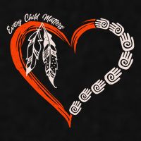 Every Child Matters Native American Pattern Ladies PosiCharge Tri-Blend Wicking Tank