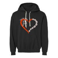 Every Child Matters Native American Pattern Garment-Dyed Fleece Hoodie
