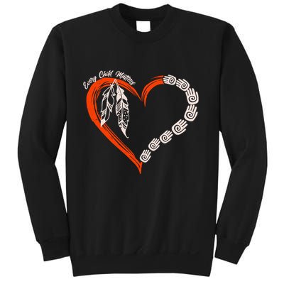 Every Child Matters Native American Pattern Sweatshirt