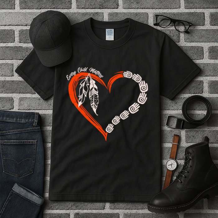 Every Child Matters Native American Pattern Tall T-Shirt