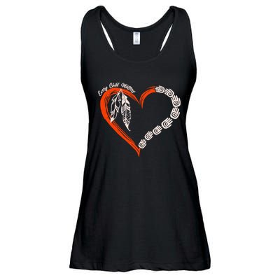 Every Child Matters Native American Pattern Ladies Essential Flowy Tank