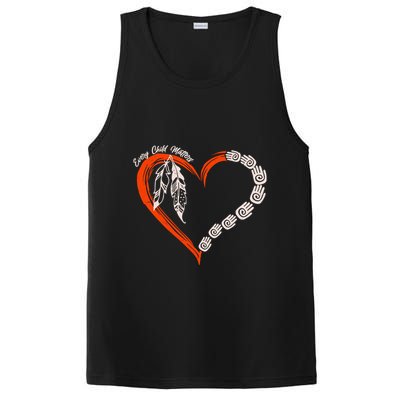 Every Child Matters Native American Pattern PosiCharge Competitor Tank