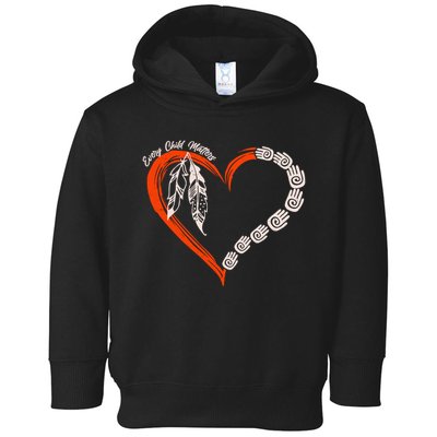 Every Child Matters Native American Pattern Toddler Hoodie