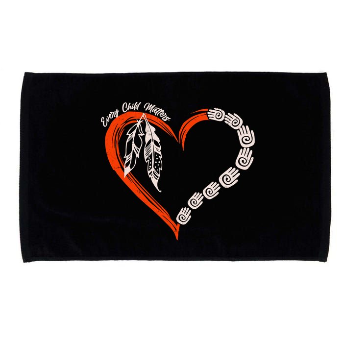 Every Child Matters Native American Pattern Microfiber Hand Towel
