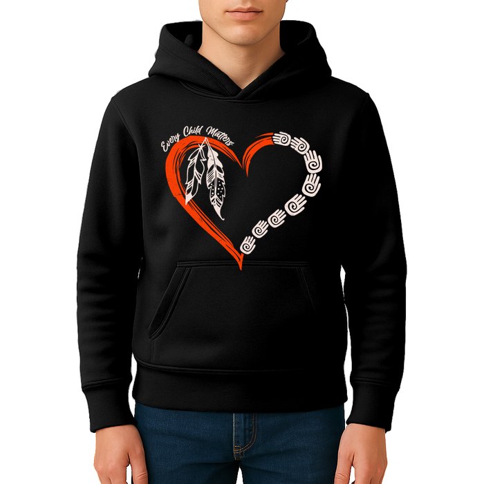 Every Child Matters Native American Pattern Kids Hoodie