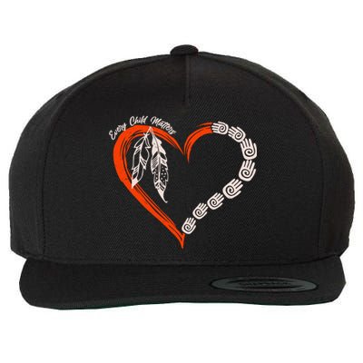 Every Child Matters Native American Pattern Wool Snapback Cap