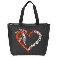 Every Child Matters Native American Pattern Zip Tote Bag
