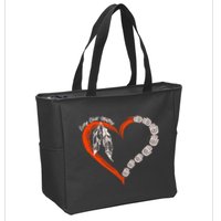 Every Child Matters Native American Pattern Zip Tote Bag