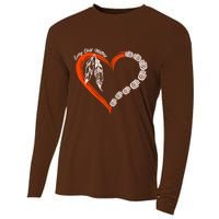 Every Child Matters Native American Pattern Cooling Performance Long Sleeve Crew