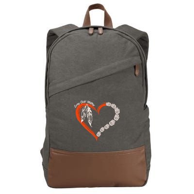 Every Child Matters Native American Pattern Cotton Canvas Backpack