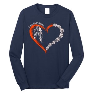 Every Child Matters Native American Pattern Long Sleeve Shirt