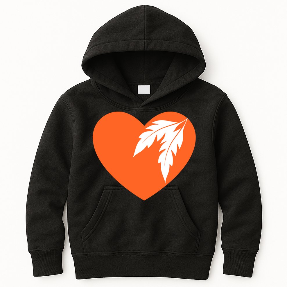 Every Child Matters Orange Canada Children Matter Kids Hoodie