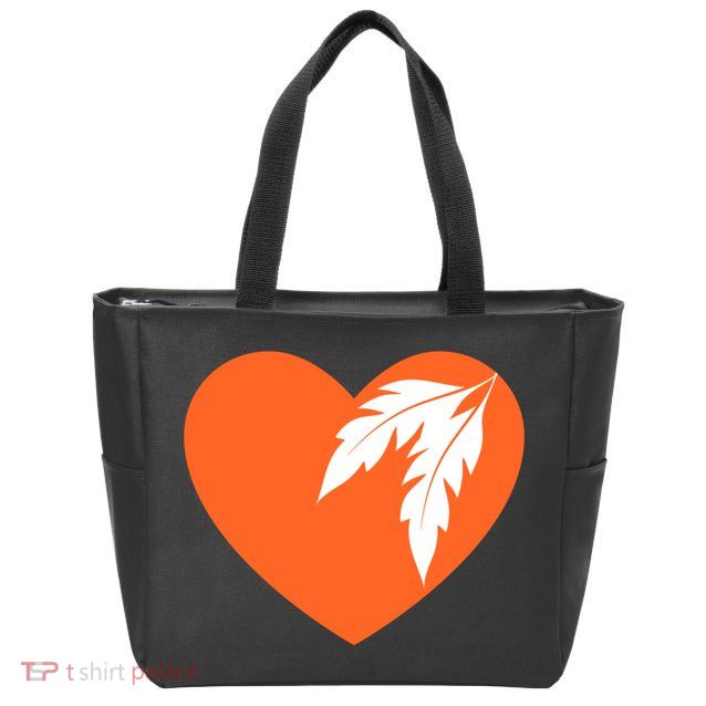 Every Child Matters Orange Canada Children Matter Zip Tote Bag